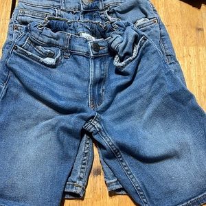 2-Zara Denim Summer Collection Straight fit Boy shorts